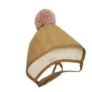Briar Pom Sherpa Lined Bonnet 2-4y